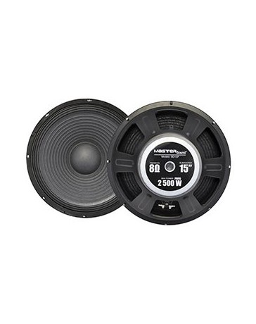 Bocina Auto 15" 2500 W Pmpo Master BD15P - Envío Gratuito