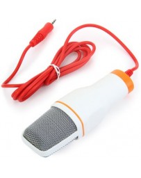 Micrófono Microphone with Stand Blanco - Envío Gratuito