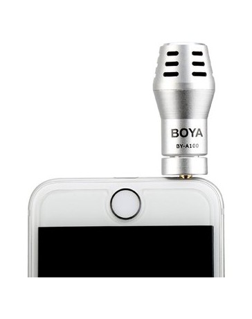 BOYA Micrófono 3.5mm BY-A100 Mini Microphone - Envío Gratuito