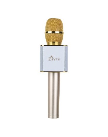 Q9 Wireless Bluetooth Teléfono móvil / Micrófono Karaoke - Gold - Envío Gratuito