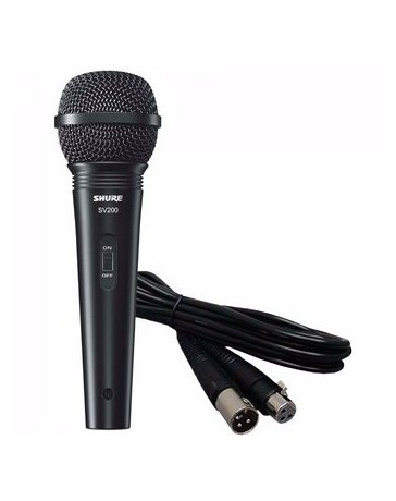 SHURE SV200 MICROFONO MUTIPROPOSITO CON CABLE - Envío Gratuito