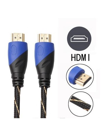 Louiwill 1.8M Trenzado Cable HDMI V1.4 AV HD 3D - Envío Gratuito