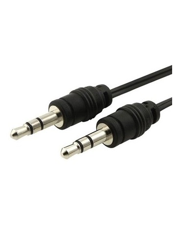 Oanda Negro Auxiliar Retráctil 3.5MM Jack Macho A Cable Macho - Envío Gratuito