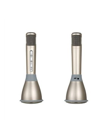 Pixnor Altavoz Inalámbrico Portátil De Micrófono Karaoke - Envío Gratuito