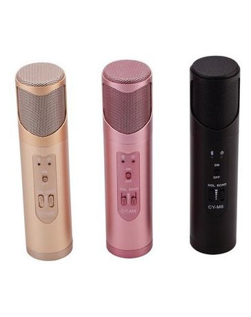 Bolvo CY-M6 Inalámbrico Bluetooth Karaoke Micrófono - Envío Gratuito
