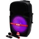Bafle profesional recargable con hyper leds RGB - Envío Gratuito