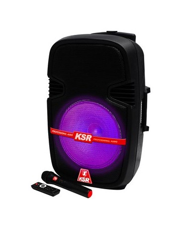 Bafle profesional recargable con hyper leds RGB - Envío Gratuito