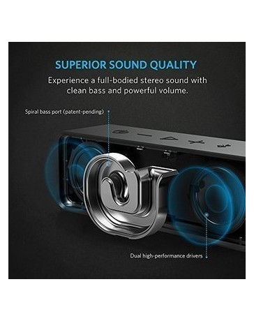 Nuevo Bocina Anker Bluetooth AKR_A3102011_BLK -Negra - Envío Gratuito