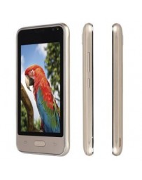 EH Navidad 3,97 pulgadas Smartphones Tarjeta dual de doble modo de espera MTK6572 Dual Core Android 4.4.2 V7-Dorado - Envío Grat