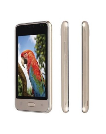 EH Navidad 3,97 pulgadas Smartphones Tarjeta dual de doble modo de espera MTK6572 Dual Core Android 4.4.2 V7-Dorado - Envío Grat