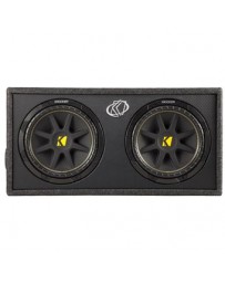 Cajón Con 2 Subwoofers 12 Pulgadas Kicker 10DC122 De 600 Watts - Envío Gratuito