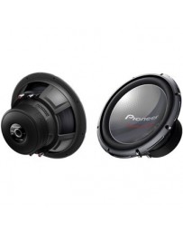 WOOFER 12" DOBLE BOBINA PIONEER TS-W3003D4 NEGRO - Envío Gratuito