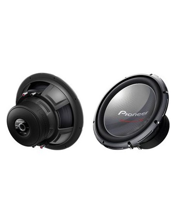 WOOFER 12" DOBLE BOBINA PIONEER TS-W3003D4 NEGRO - Envío Gratuito