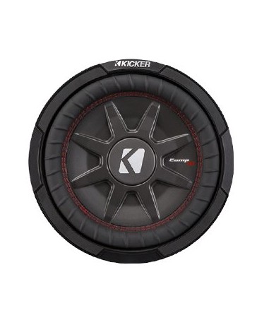 Subwoofer Plano Slim Kicker CWRT102 Doble Bobina 10 Pulgadas - Envío Gratuito
