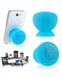 Altavoz inalámbrico Bluetooth Mini seta de succión de silicona - Envío Gratuito