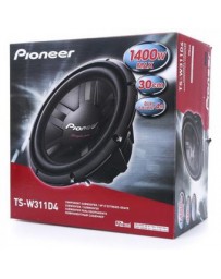Subwoofer Pioneer TS-W311D4 de 12 pulgadas 1400 watts - Envío Gratuito