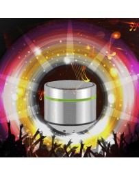 EW LED de colores plata SA21 mini altavoz inalámbrico Bluetooth - Envío Gratuito