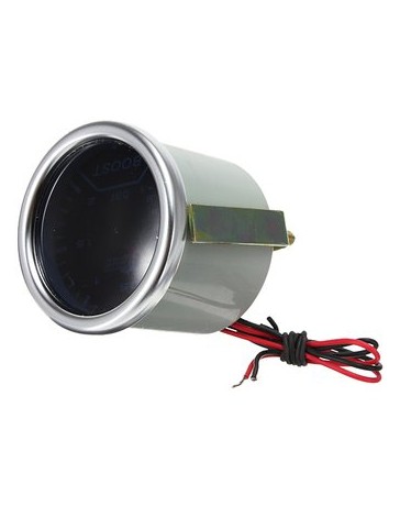 Automóviles Autos Universal Humo LED Turbo Boost Medidor - Envío Gratuito