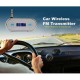 3,5 mm coche inalámbrico blanco transmisor de FM - Envío Gratuito
