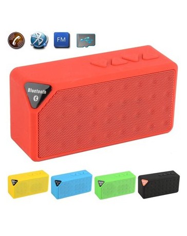 X3 MINI Speaker Bluetooth TF USB FM Wireless Portable - Envío Gratuito