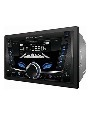 Power Acoustik PL-52B Double-Din In-Dash Digital Audio Receiver - Envío Gratuito