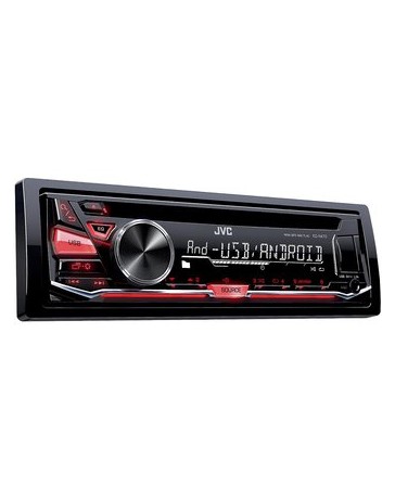 Autoestereo Jvc Kd-r470 Cd Mp3 Aux Usb Android - Envío Gratuito