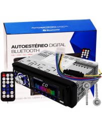 QAutoestereo de 1 DIN 180W RMS con conectividad bluetooth - Envío Gratuito
