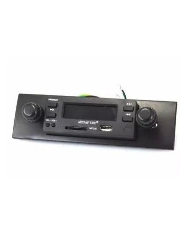 Autoestereo Megafire Mf205 Fm Mp3 Usb Sd - Envío Gratuito