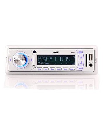 Pyle PLMR18 Stereo Radio Headunit Receiver, Aux - Envío Gratuito