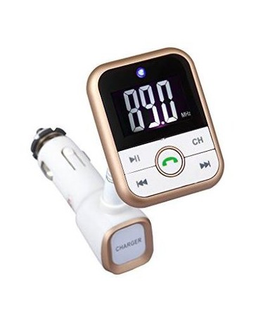 SolidPin Car MP3 Audio Player Bluetooth FM Transmitter - Envío Gratuito