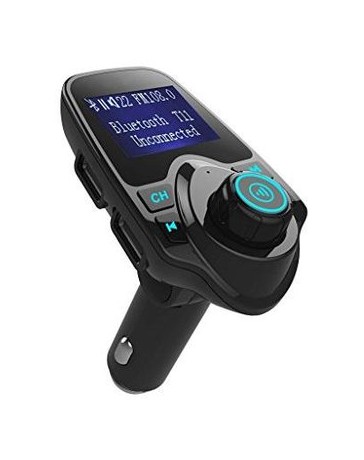 SolidPin Wireless Bluetooth MP3 Player FM Transmitter - Envío Gratuito