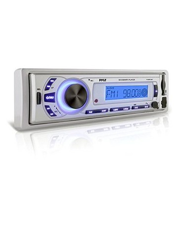 Pyle PLMR21BT Bluetooth Radio Receiver Head Unit Dashboard - Envío Gratuito