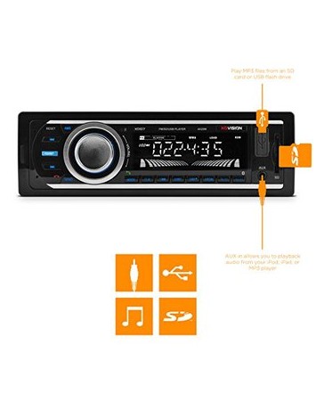 Car Stereo, XO Vision Wireless Bluetooth Car Stereo - Envío Gratuito