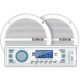 AUTOESTEREO /BOCINAS 6.5 MARINO DUAL MXCP-42 BLANCO - Envío Gratuito