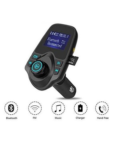 Actpe Wireless Blutooth Car MP3 Player FM Transmitter - Envío Gratuito