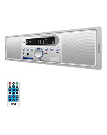 Pyle PLMR7BTW Bluetooth In-Dash Stereo Radio Headunit - Envío Gratuito