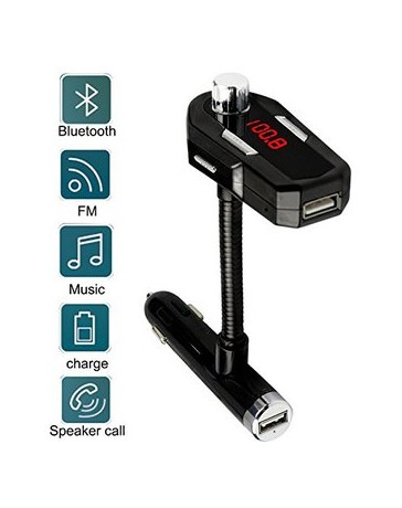 Bluetooth FM Transmitter, Enegg Car MP3 Audio Player Wireless - Envío Gratuito