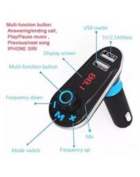 SolidPin Car MP3 Audio Player Bluetooth FM Transmitter - Envío Gratuito