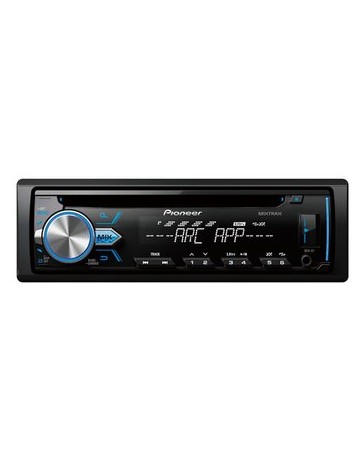 Nuevo Autoestereo Pioneer DEH-X1 CD USB AUX-Negro - Envío Gratuito