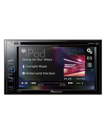 PANTALLA USB DOBLE DIN PIONEER AVH-195DVD NEGRO - Envío Gratuito