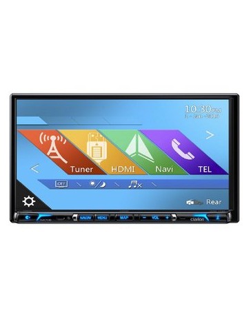 PANTALLA C/GPS 7" CLARION NX706 NEGRO - Envío Gratuito