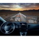 X5 Head Up Coche Display Projector Speed Warning System-Negro - Envío Gratuito