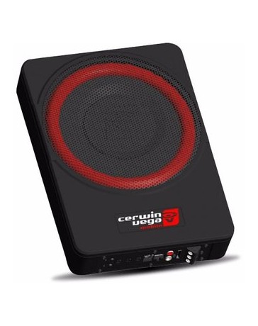 Subwoofer Plano Con Amplificador 10 Cerwin Vega 450w Vpas10 - Envío Gratuito
