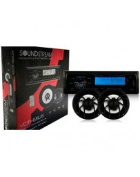 Paquete Soundstream VCM-65US Autoestereo y bocinas - Envío Gratuito