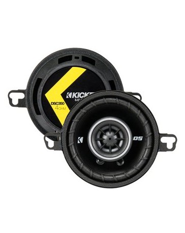 Bocinas Coaxiales Kicker DSC350 80w Max - Envío Gratuito