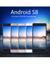 Eh 6.0' Smartphone MTK6580 Dual SIM 16GB S8 Desbloqueado - Envío Gratuito