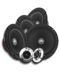 Set De Medios Db Drive PRO6K4M 6.5 Pro Audio 500w 4ohm - Envío Gratuito