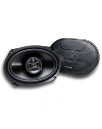 Bocinas Coaxiales Hifonics ZS693 400w 3 Vías 4 Ohm - Envío Gratuito