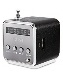 TD - V26 Mini Portable LCD Sound Speaker - Envío Gratuito