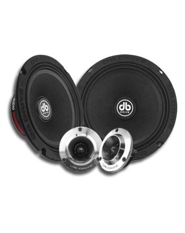 Set De Medios Db Drive PRO6k 6.5 Pro Audio 225w 4ohm - Envío Gratuito